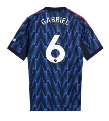 Arsenal Gabriel Magalhaes #6 Udebanetrøje 2025-26 Kortærmet
